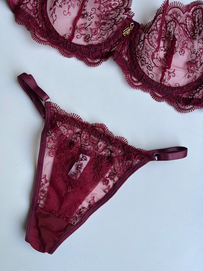 Conjunto Lola (vinho) — foto 6
