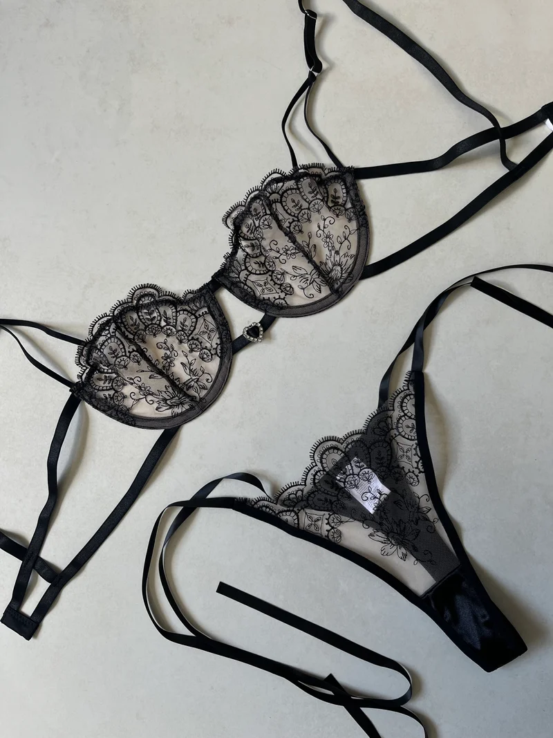 Conjunto Aura (preto) — foto 1