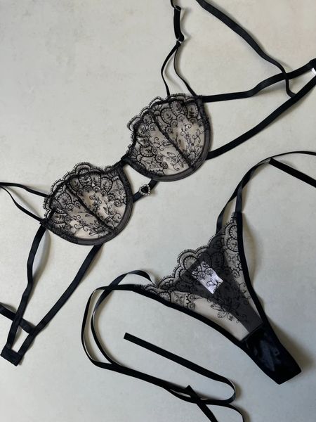 Conjunto Aura (preto)