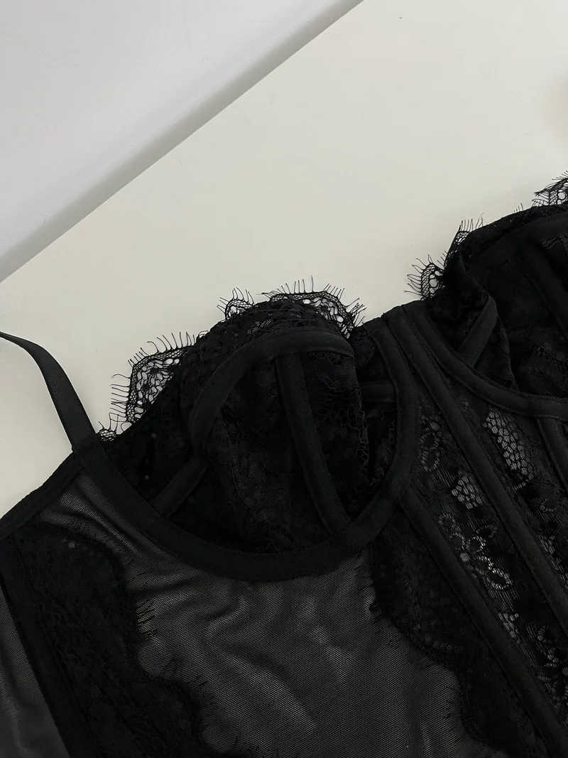 Corselet gringa (preto) — foto 4