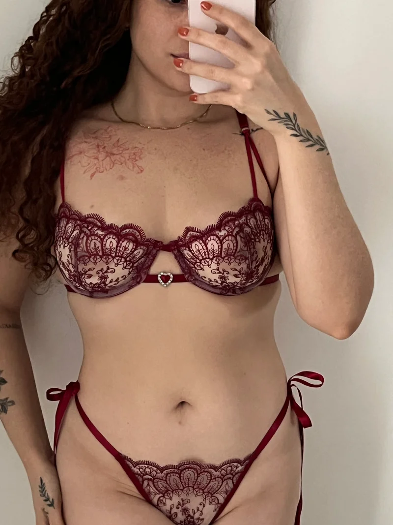 Conjunto Aura (vermelho) — foto 2