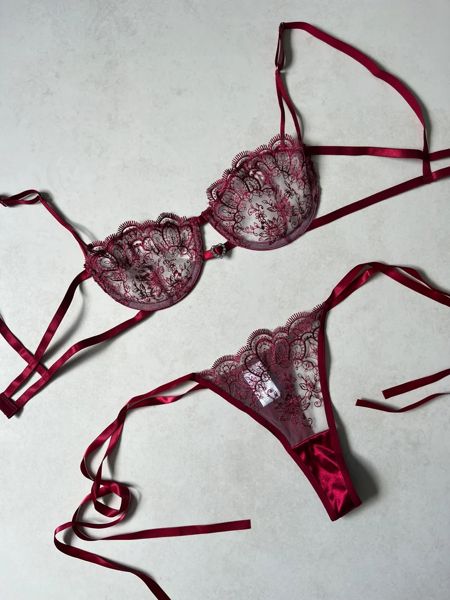 Conjunto Aura (vermelho)