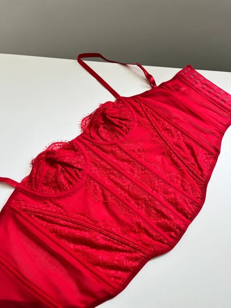 Corselet gringa (vermelho)