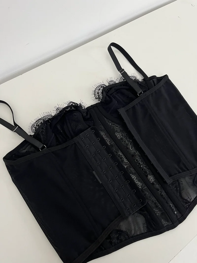 Corselet gringa (preto) — foto 3