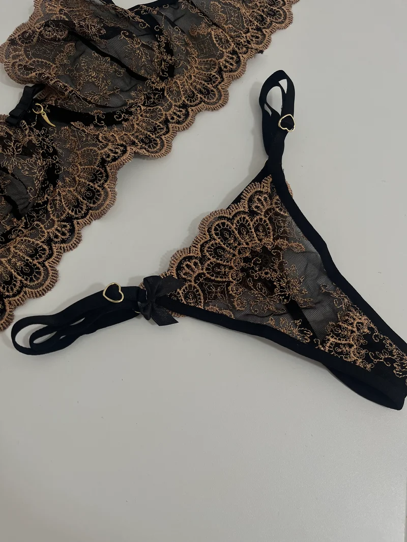 Conjunto Person. (dourado) — foto 2