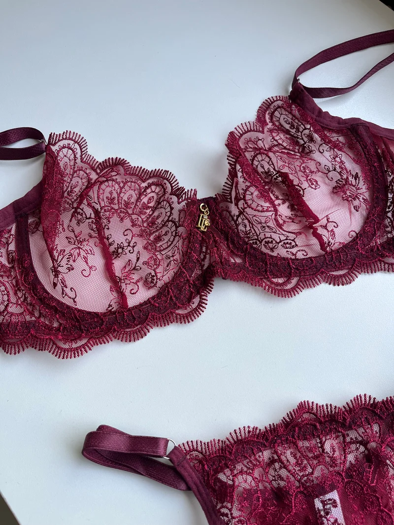Conjunto Lola (vinho) — foto 5