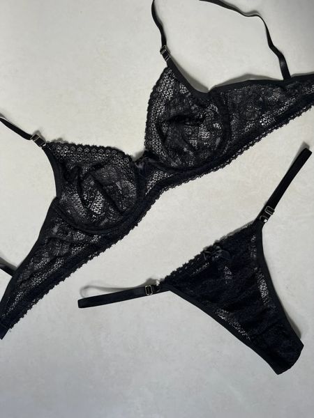 Conjunto Flora (preto)