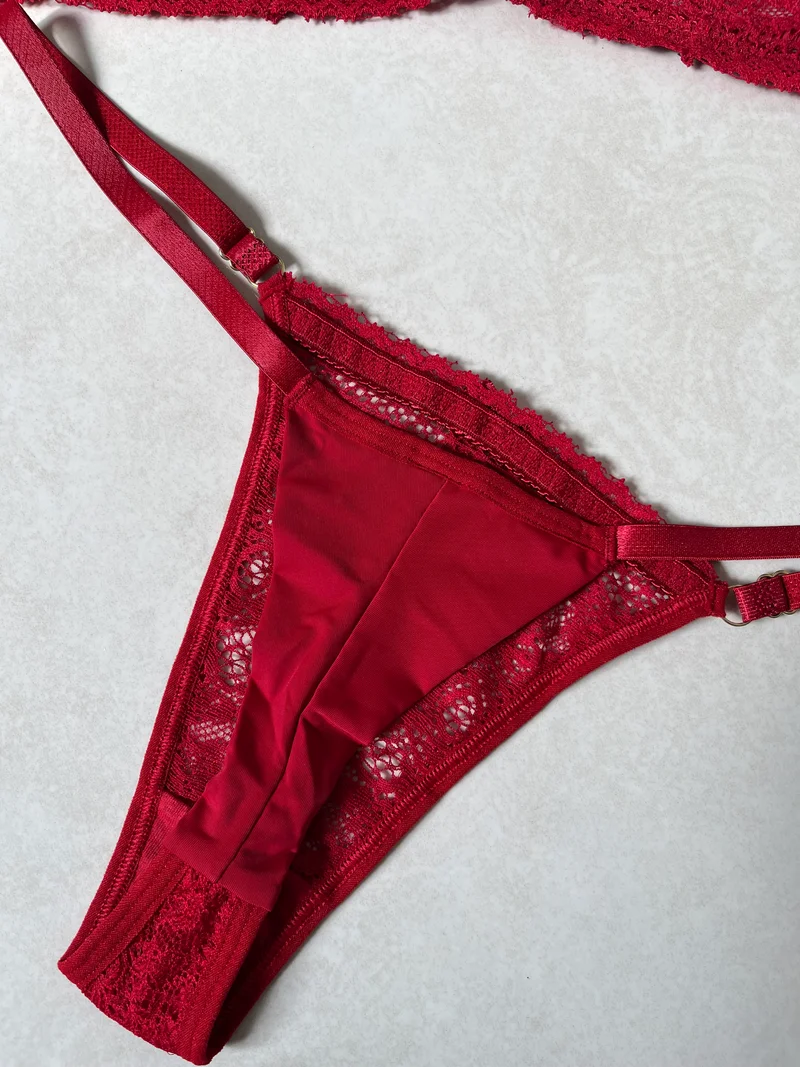 Conjunto Flora (vermelho) — foto 3